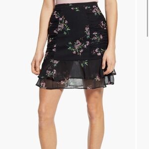 ВР. Print Shirred Skirt